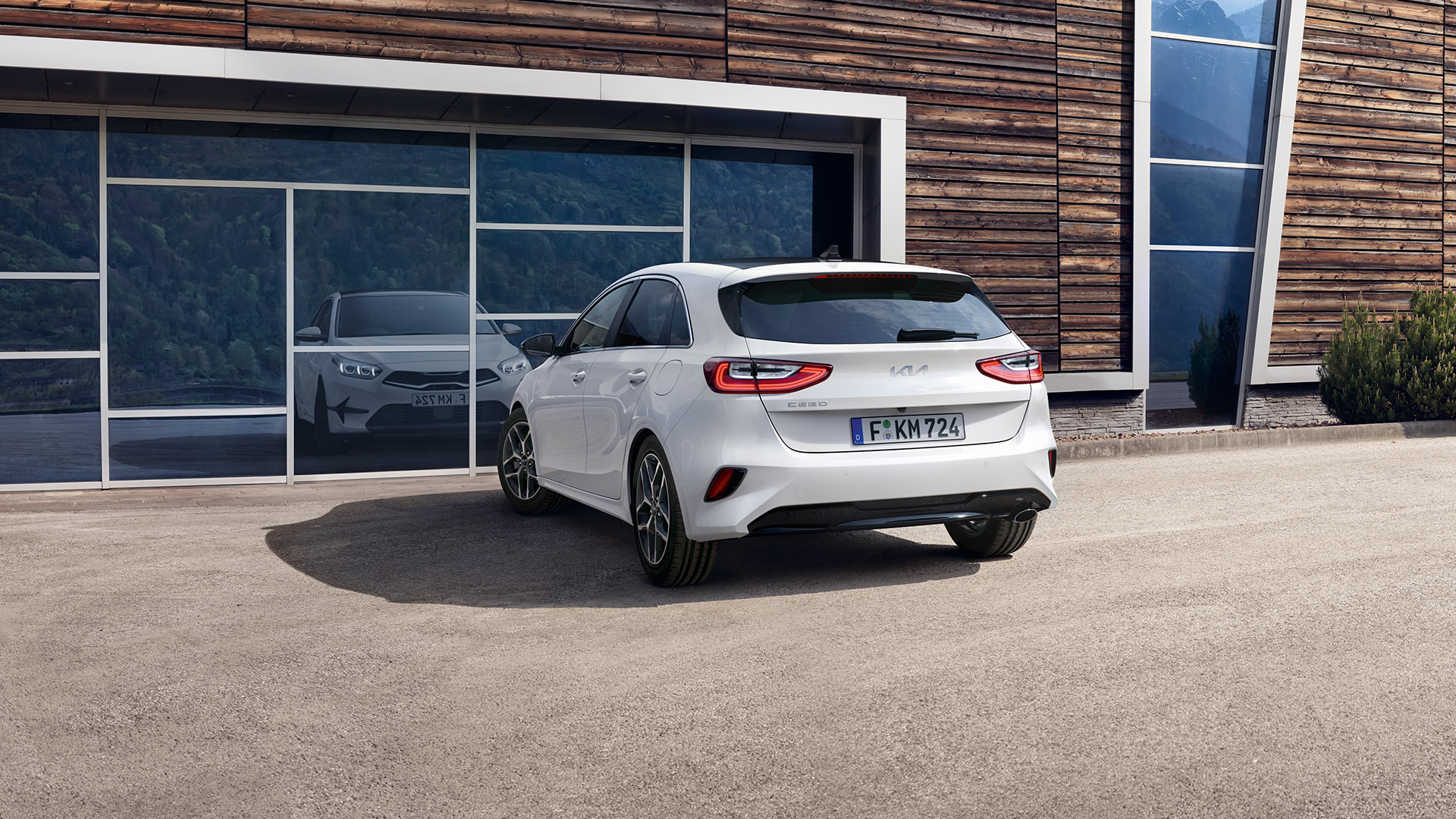 Kia Ceed, Frontansicht, Orange