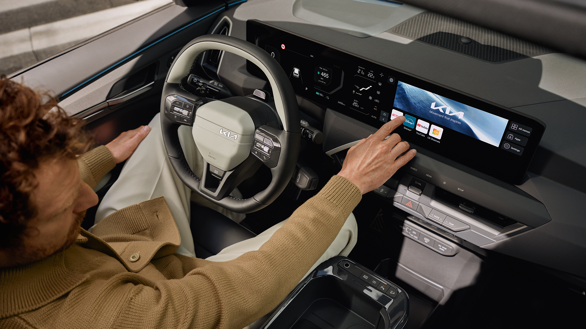 Display-Themen und Videostreaming