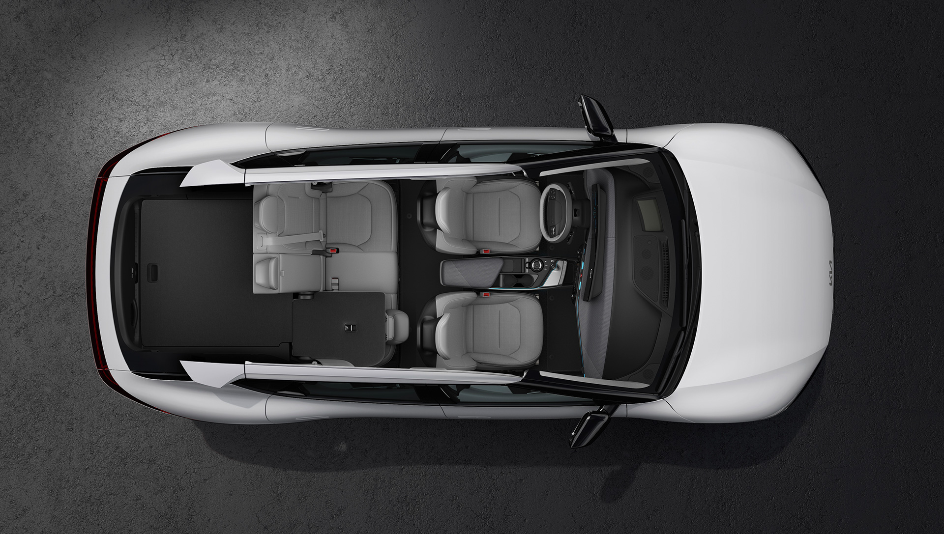 Kia EV6 GT Aufsicht 40:60