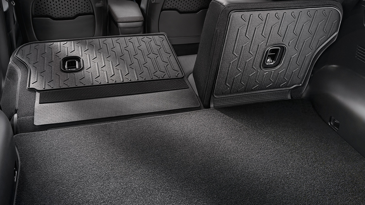 Erweiterung der Kofferraumverkleidung